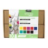 Coffret collection n°1 peinture Vitréa 160 10x45 ml