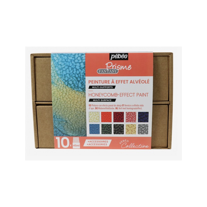 Coffret Collection peinture Fantasy Prisme 10x45ml