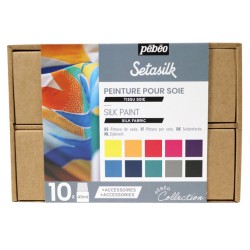 Coffret Collection peinture Sétasilk 10x45 ml