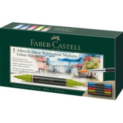 Sets de 5 marqueurs aquarelle Albrecht Dürer à thèmes