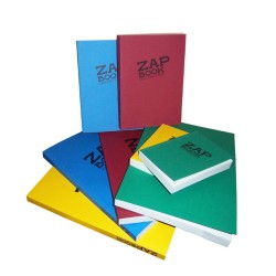 Bloc d'esquisse Zap Book recyclé 80g/m², 160 fls collées