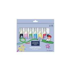 Set de stylos-pinceaux gouache Lefranc Bourgeois Education