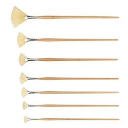Brosses éventail D'Artigny en soie cambrée, série 3695