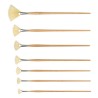 Brosses éventail D'Artigny en soie cambrée, série 3695