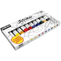 Set de peinture acrylique Studio, tube 20 ml