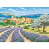 Peinture par numéros 30x40cm - Lavande en provence
