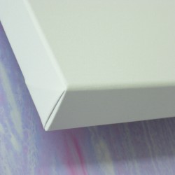 Châssis entoilé 3D 4 cm en polycoton à grain moyen 350 g/m²