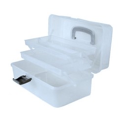 Boîte de rangement en plastique - 34x21xcm