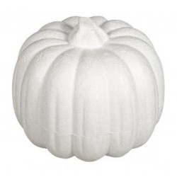 Citrouille en polystyrène ø10cm