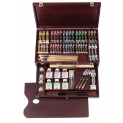 Coffret bois Excellent huile extra-fine Rembrandt
