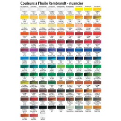 Coffret bois Excellent huile extra-fine Rembrandt