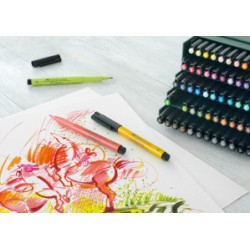 Coffret Studio Box de feutres-pinceaux Pitt Faber Castell
