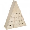 Calendrier de l'Avent Montagne - 40.5x34x12.5 cm