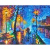 Kit tableau à diamanter Crystal Art 40x50cm - Afremov nocturne