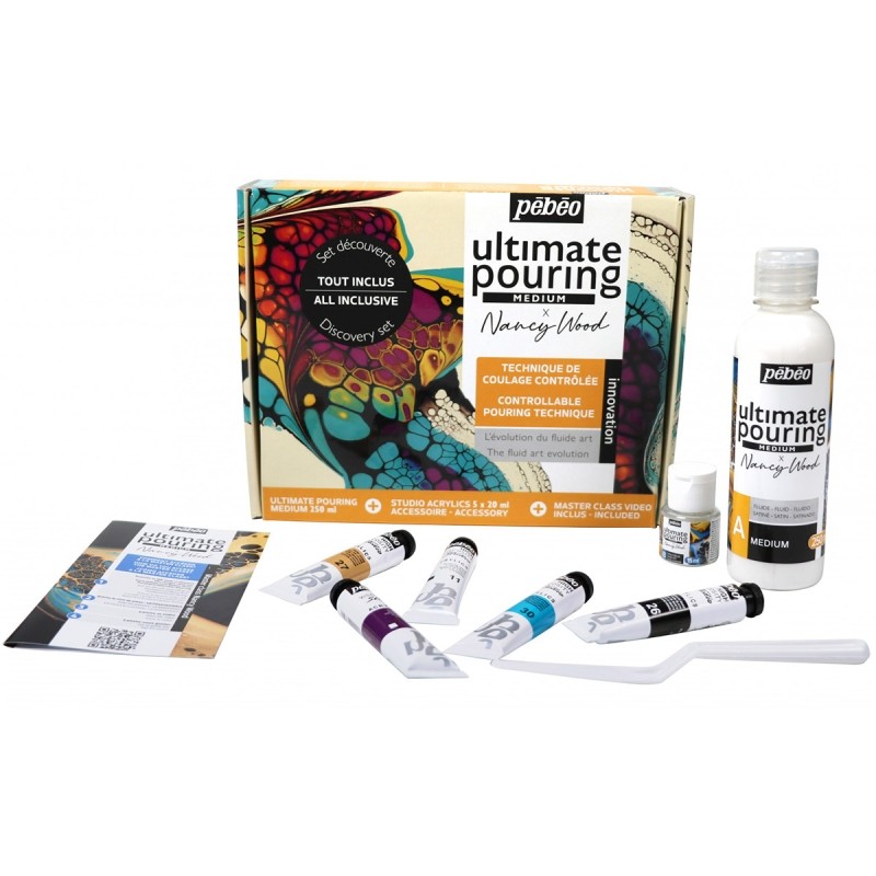Coffret Ultimate Pouring Pébéo x44 pcs