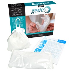 Coffret moulage d'empreinte "Charmante petite main" Gédéo 
