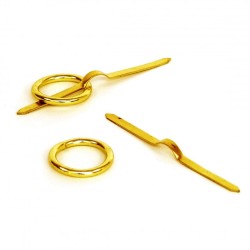Sachet 10 anneaux ø12 mm + lacets de fixation