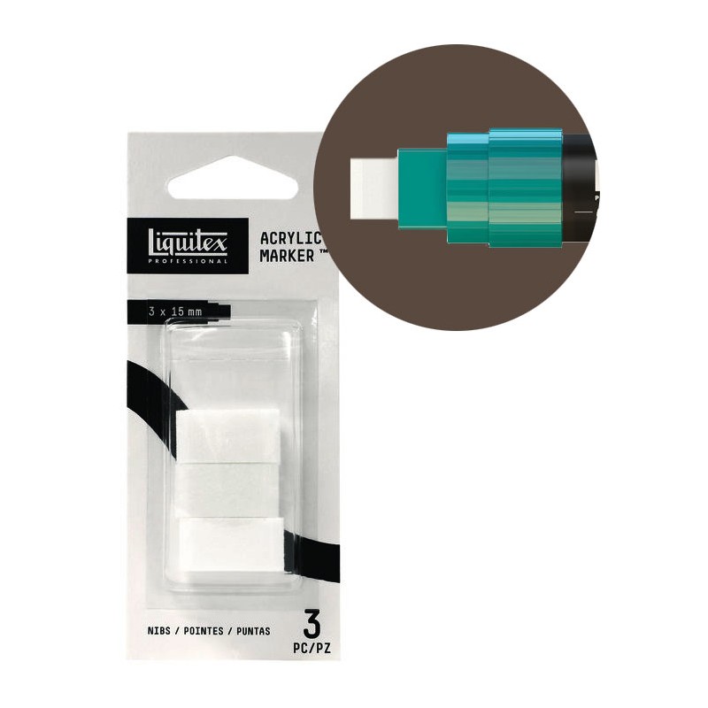 Blister de pointes de rechange pour Paint Marker Liquitex