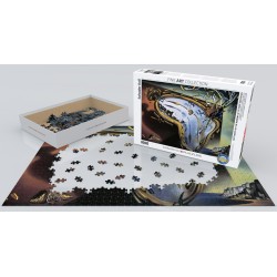 Puzzle 1000 pièces - Montre molle au moment de sa première explosion, de Dali