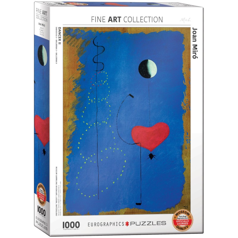 Puzzle 1000 pièces - Danseuse II de Miro