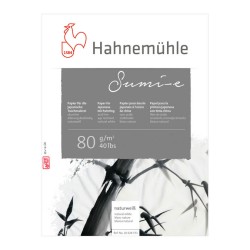 Papier de calligraphie Sumi-e 80g/m², feuille 50x65cm