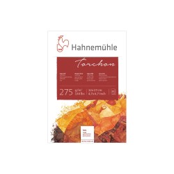 Blocs aquarelle Torchon 275gr/m², 20 feuilles collées 4 côtés