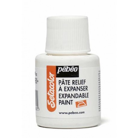 Pâte relief à expanser Sétacolor Pébéo 45ml