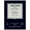 Blocs dessin extra-blanc Arches 180g/m² 100% coton, 16 fls 