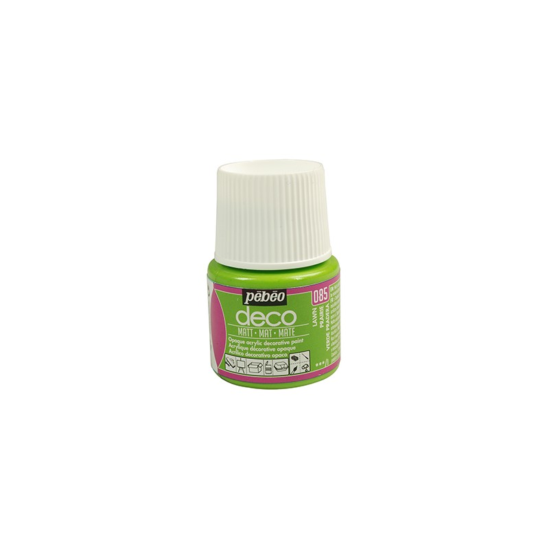 Peinture Déco mate Pébéo, flacon 45 ml