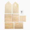 Kit Nichoir en bois 25x19x14 cm