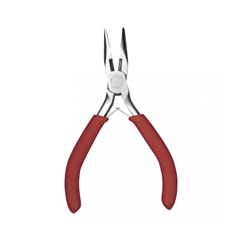 Pince pointue plate pour bijoux, 12,5 cm