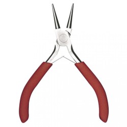 Pince à bec rond pour bijoux, 12,5 cm