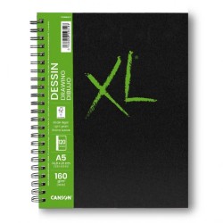 Carnet XL Dessin 160 g/m² Canson, feuilles spiralées