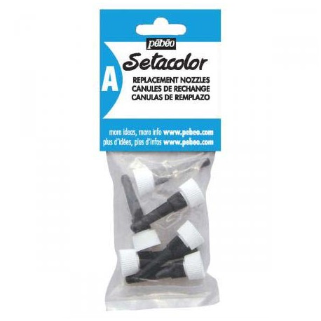 Canules de rechange Sétacolor 3D, sachet x5