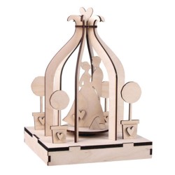 Kit en bois 3D - Mr&Mrs