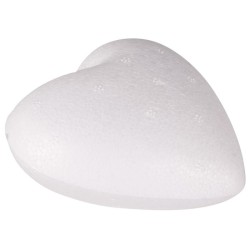 Coeur en polystyrène 9cm