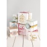 Boîtes pliantes blanches en carton 7,5x7,5cm x12pcs