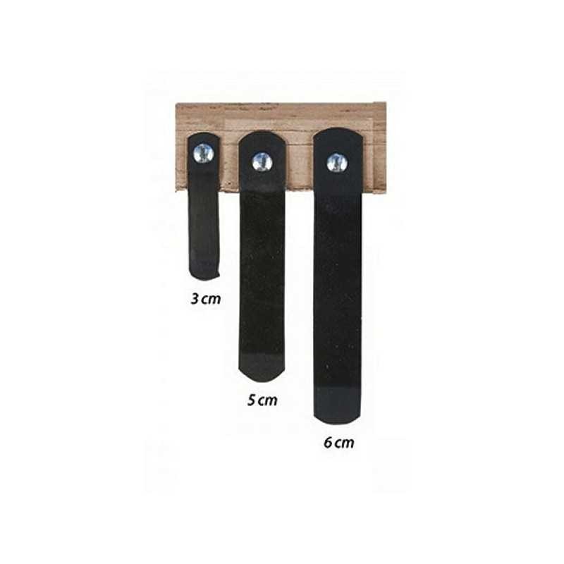 Tournettes en acier pour châssis et cadres + vis x8 pcs