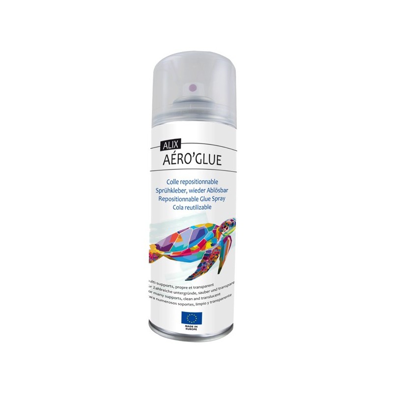 Colle en spray Aéro'Glue Alix, aérosol 400 ml