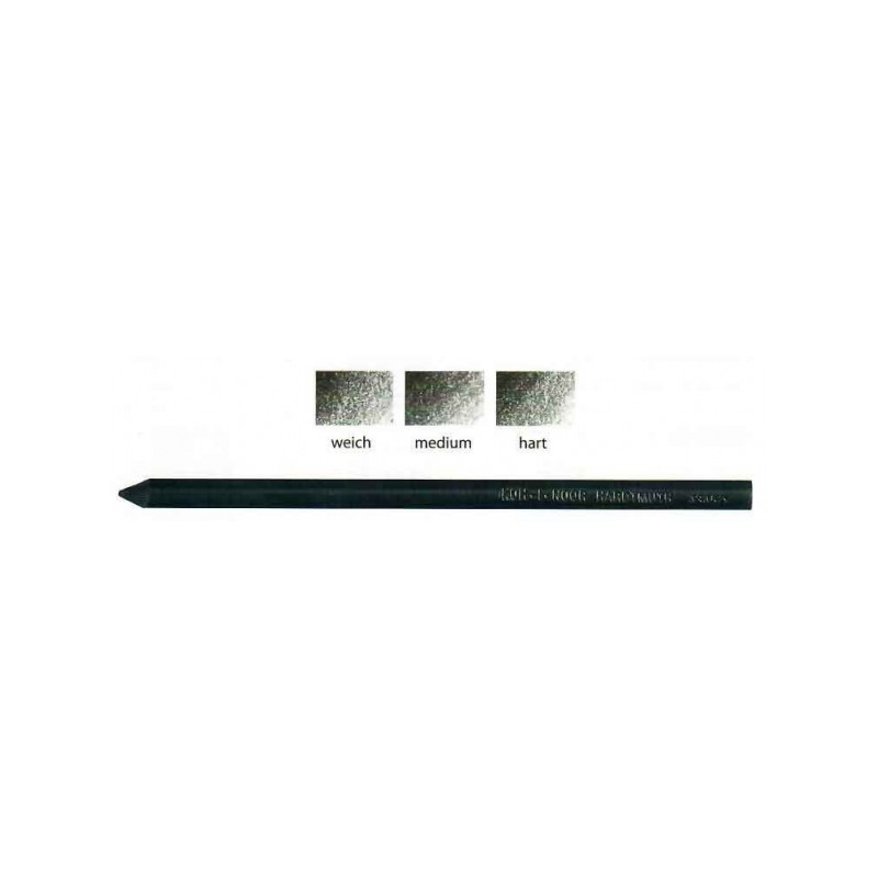 Etuis de 6 mines noir gras ø5,6 mm Gioconda