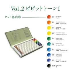Coffret crayons de couleur Irojiten x30 pcs - Rainforest
