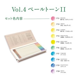 Coffret crayons de couleur Irojiten x30 pcs - Woodlands