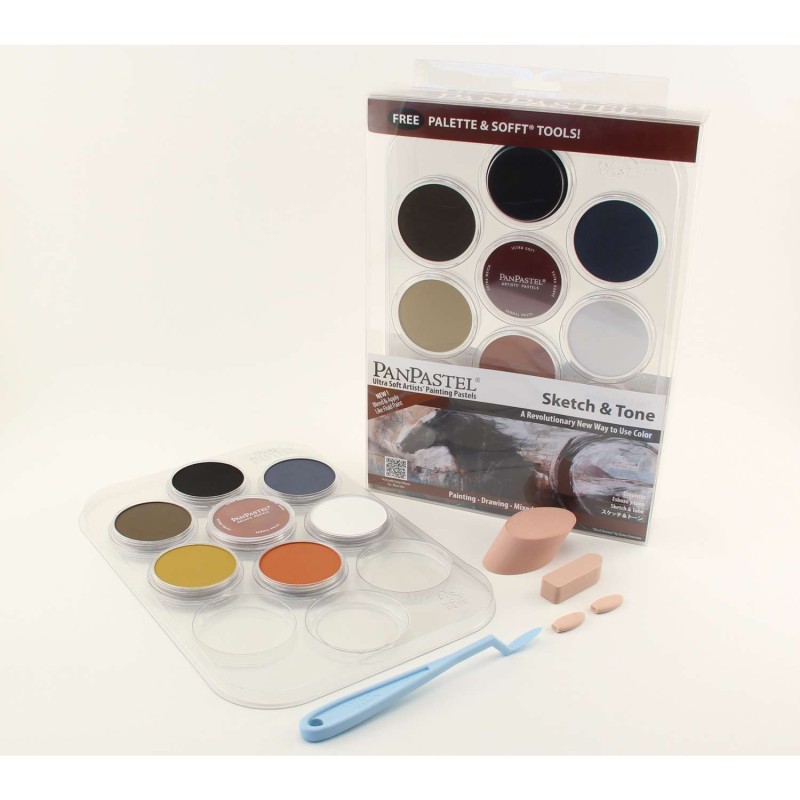 Coffret de 7 PanPastel + accessoires Sofft