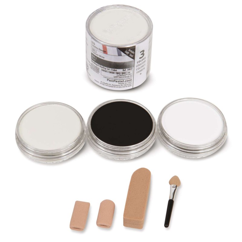 Set de 3 PanPastel Blending & Shading + accessoires Soft