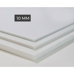 Carton mousse blanc 10 mm