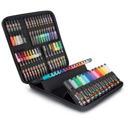 Mallette Posca de 60 marqueurs assortis