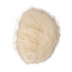 Fibres d'herbe, sachet de 20gr - Blanc