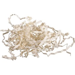 Herbe décorative en papier 50gr - Ivoire