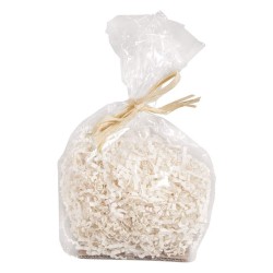 Herbe décorative en papier 50gr - Ivoire