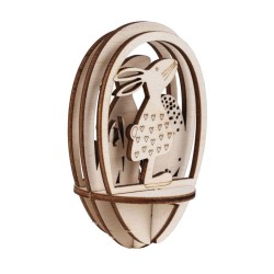 Pièce en bois à inserer oeufs ø10cm, Happy Spring